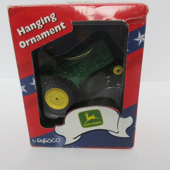 Enesco America's Favorites John Deere Tractor Hanging Ornaments Holiday #785458 - Picture 3 of 5
